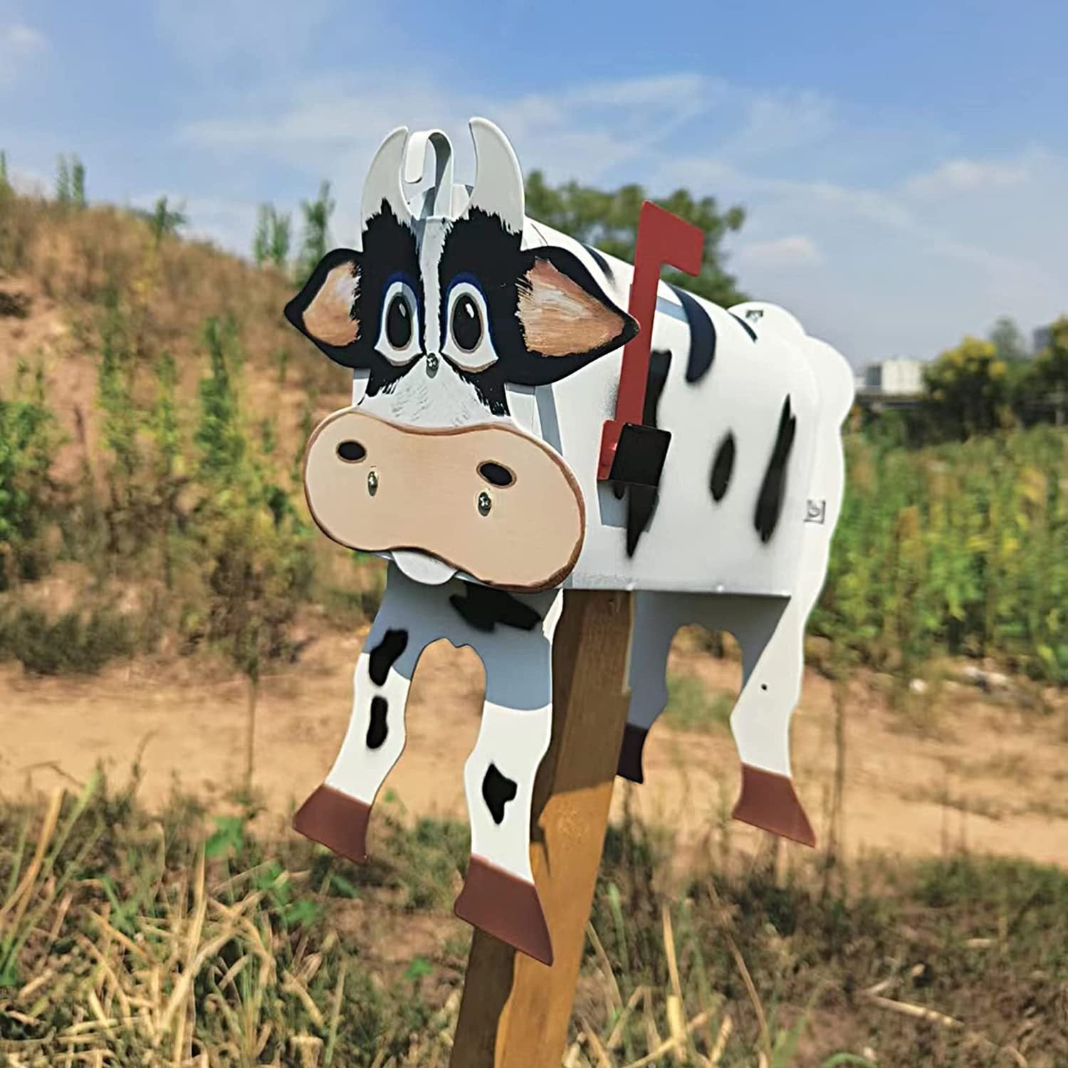 CritterPost | Weatherproof Animal-Themed Mailbox for Unique Outdoor Home Décor 0