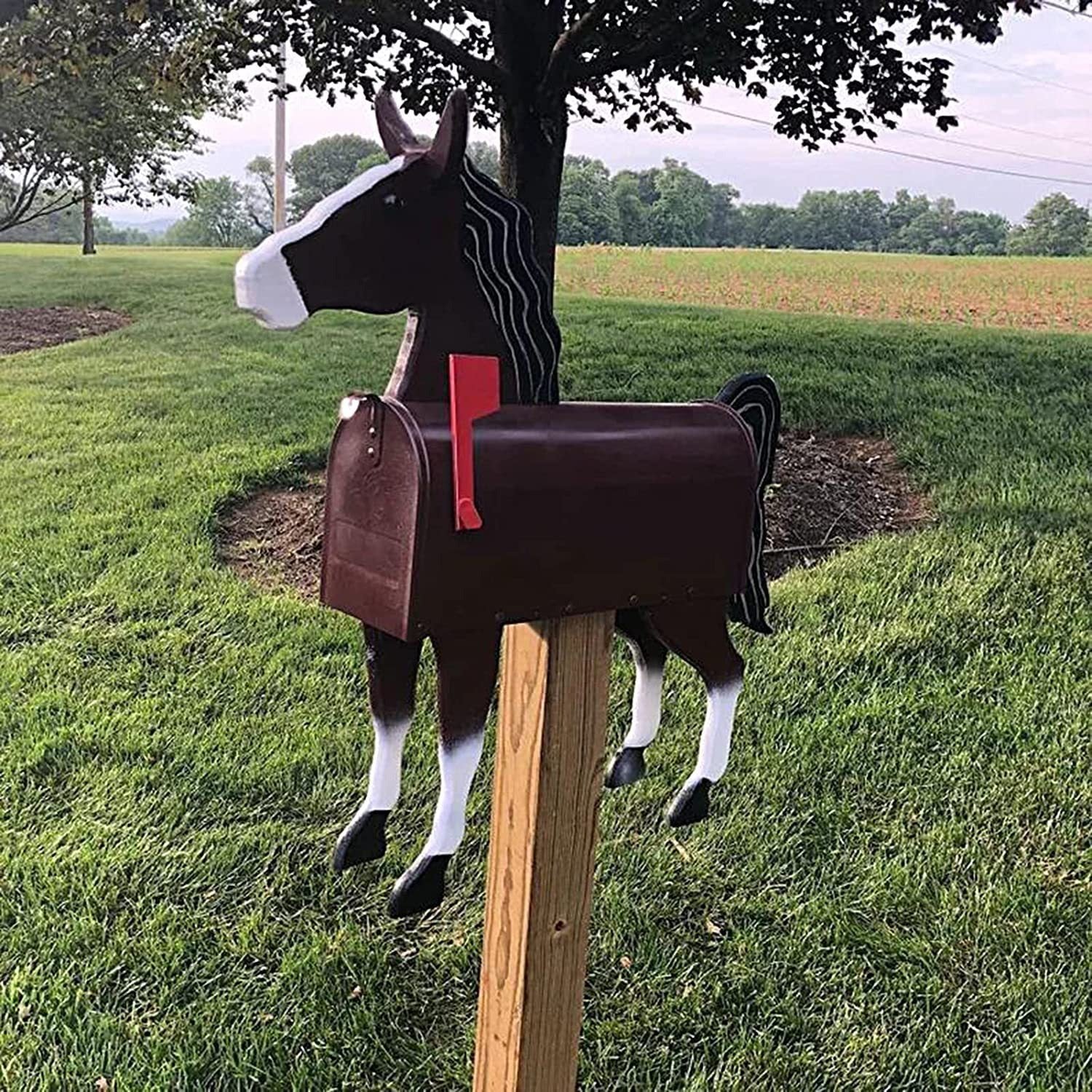 CritterPost | Weatherproof Animal-Themed Mailbox for Unique Outdoor Home Décor 2