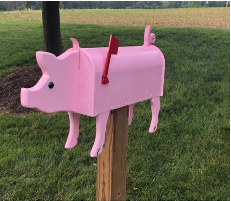 CritterPost | Weatherproof Animal-Themed Mailbox for Unique Outdoor Home Décor 4