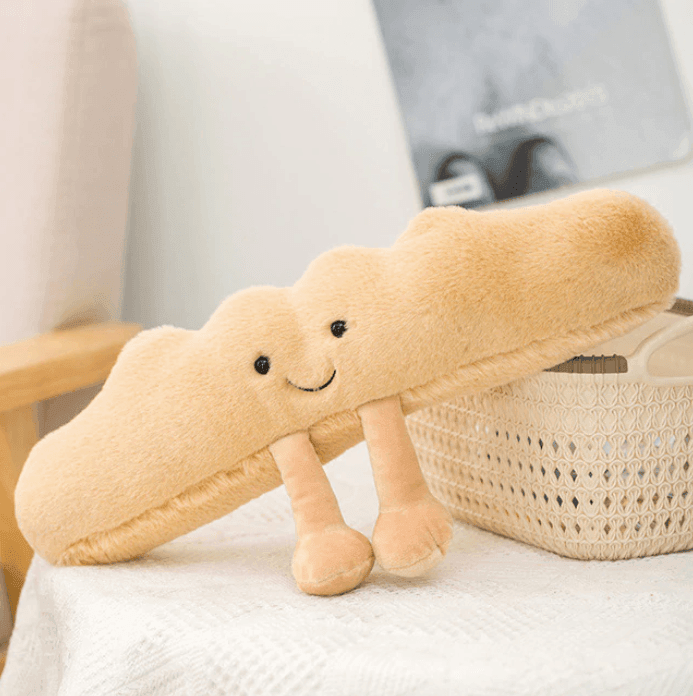 CroissantCuddle | Adorable Soft Plush Toy Pretzel Bread Companion 0