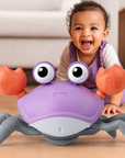 CrustaceanJoy | Engaging Interactive Crawling Crab Baby Toy with Music Lights 11