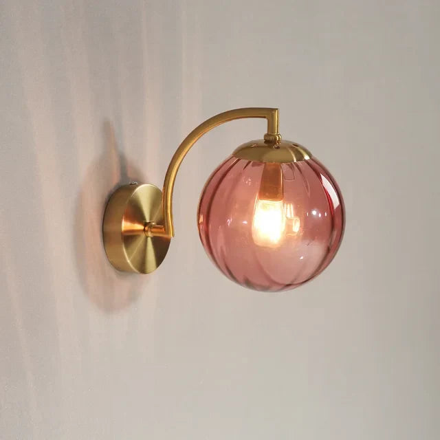 CrystalGlow – Modern Glass Wall Lamp 0