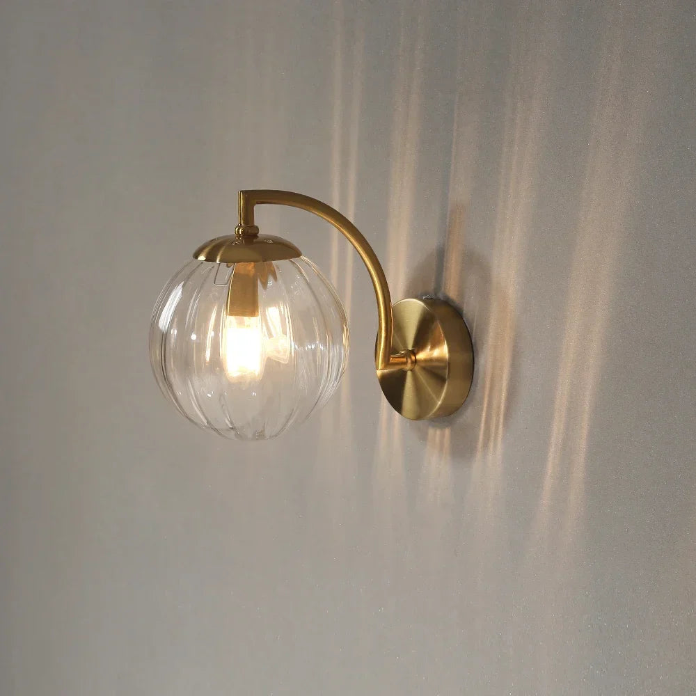 CrystalGlow – Modern Glass Wall Lamp 4