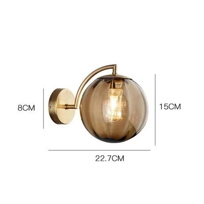 CrystalGlow – Modern Glass Wall Lamp 5