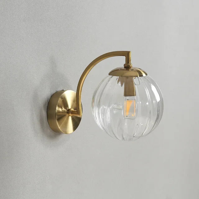 CrystalGlow – Modern Glass Wall Lamp 9