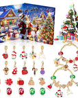 CrystalJoy | Festive Colorful Children's Christmas Countdown Bracelet 5
