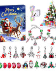 CrystalJoy | Festive Colorful Children's Christmas Countdown Bracelet 6