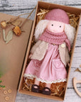 CuddlyCharm | Adorable Plush Dress-Up Doll with Accessories Gift Set 0