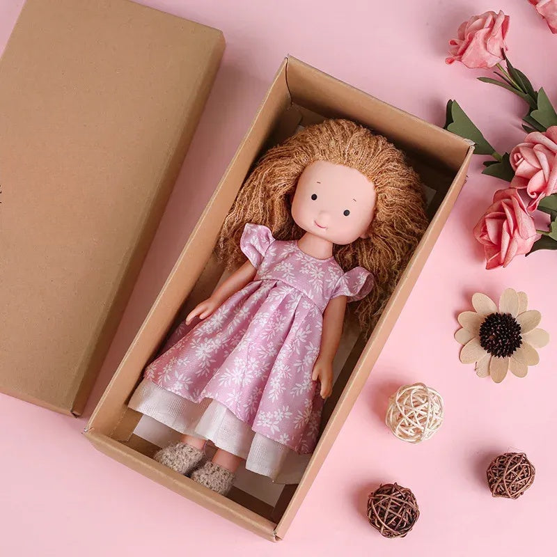 CuddlyCharm | Adorable Plush Dress-Up Doll with Accessories Gift Set 10