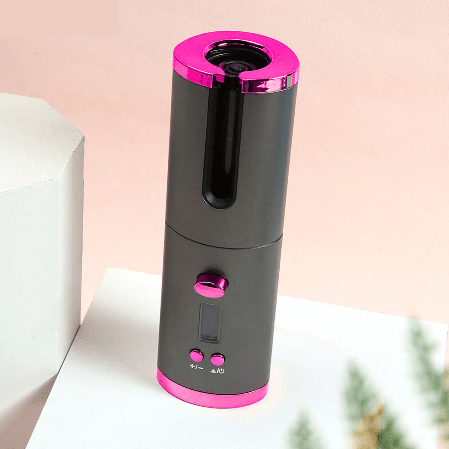 CurlEase | Cordless Hair Curler for Effortless Smooth Curls 3
