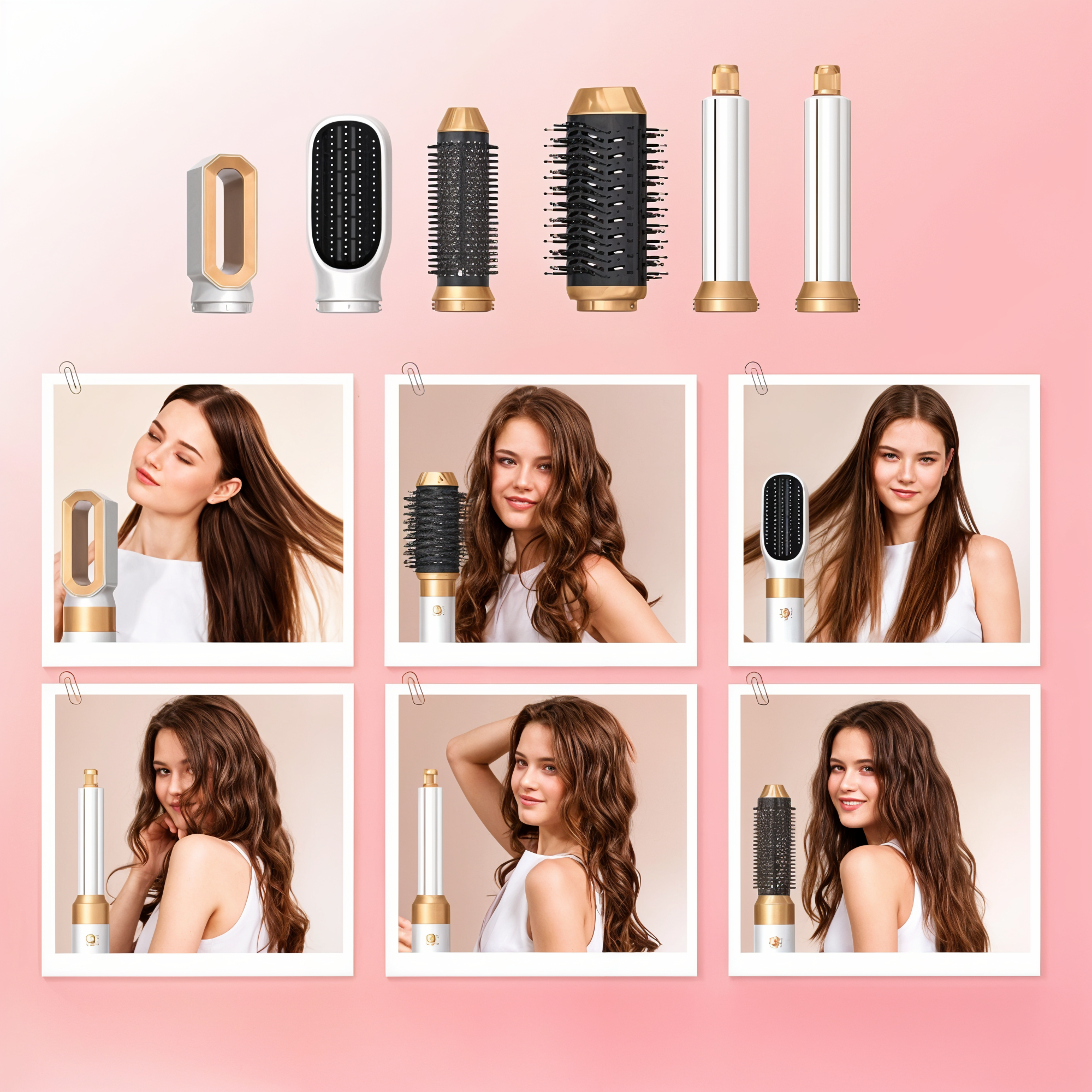 CurlFusion | Innovative Versatile 5-in-1 Hair Dryer with Attachments 2