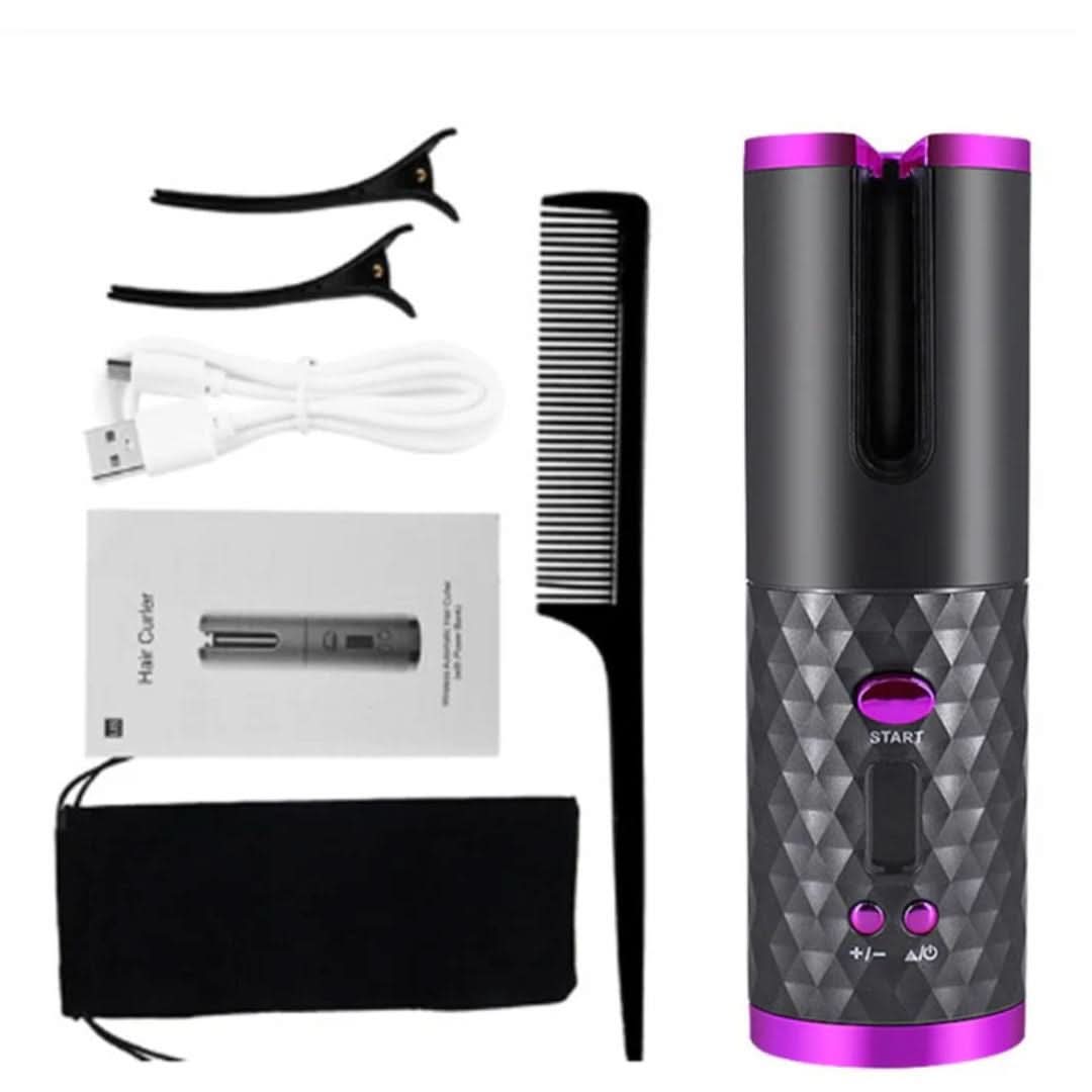 CurlMaster | Cordless Hair Curler for Easy, Long-Lasting Perfect Curls 6