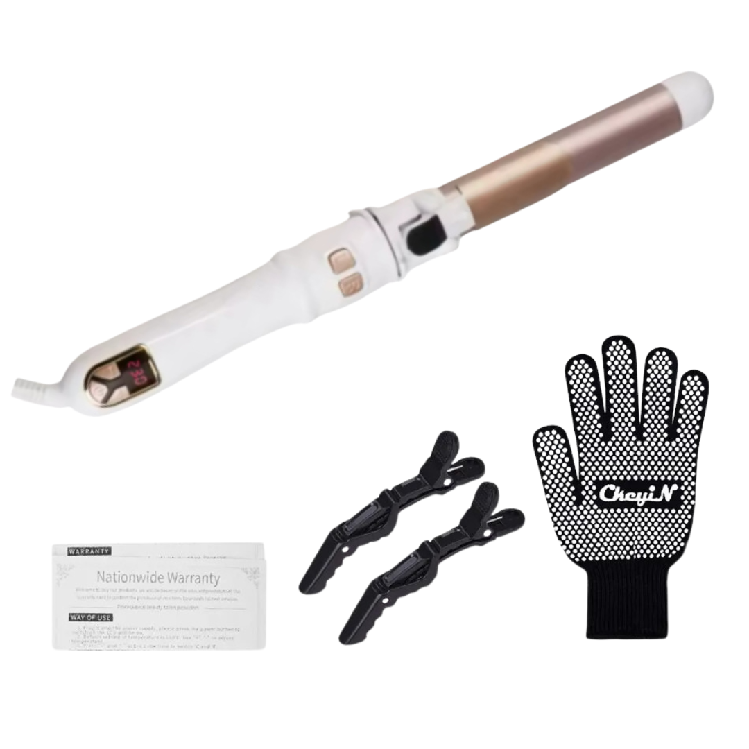 Curling Iron | Dual Barrel Hair Styler for Home Use 1