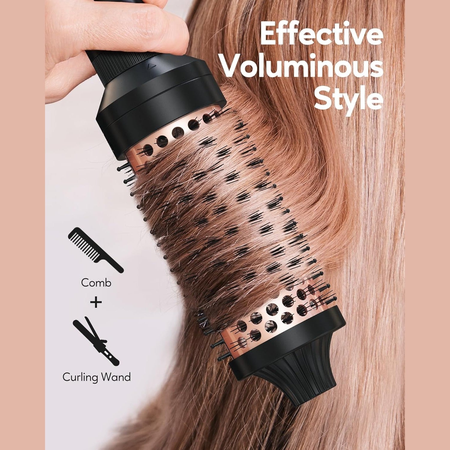 Curling Wand | 3-in-1 Ionic Styling Tool for Home 5