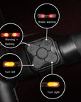 CycloBeam | Innovative Smart Wireless Rear Bike Light System 3