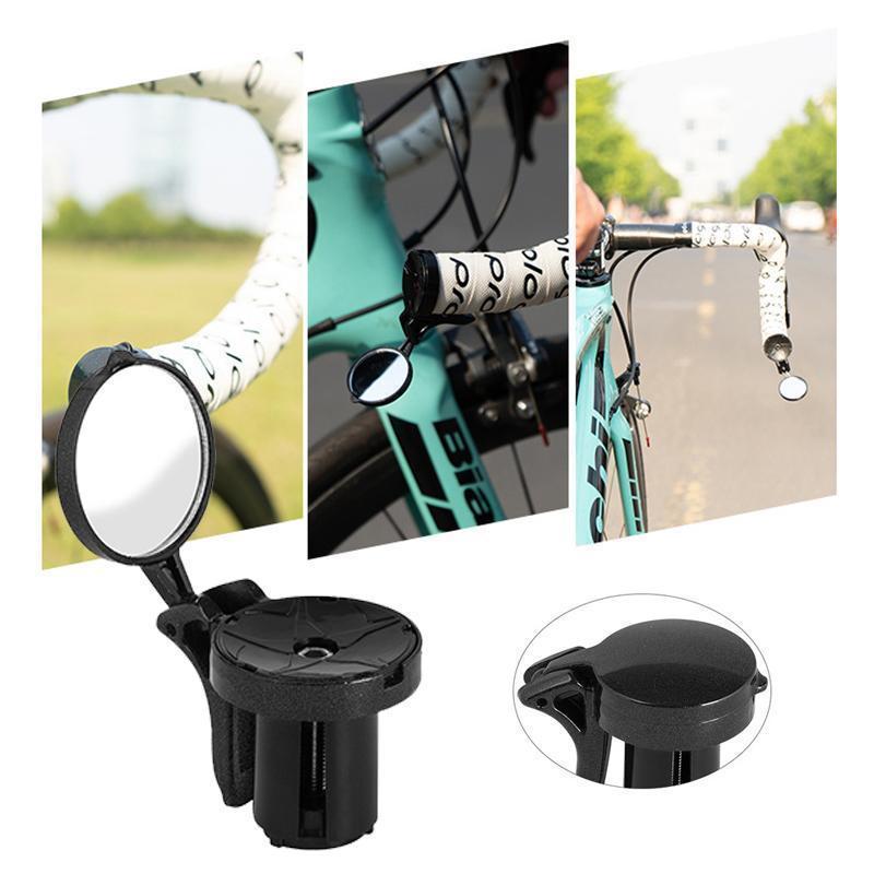 CycloVision | Compact Adjustable Bicycle Rearview Mirror for Safety 1
