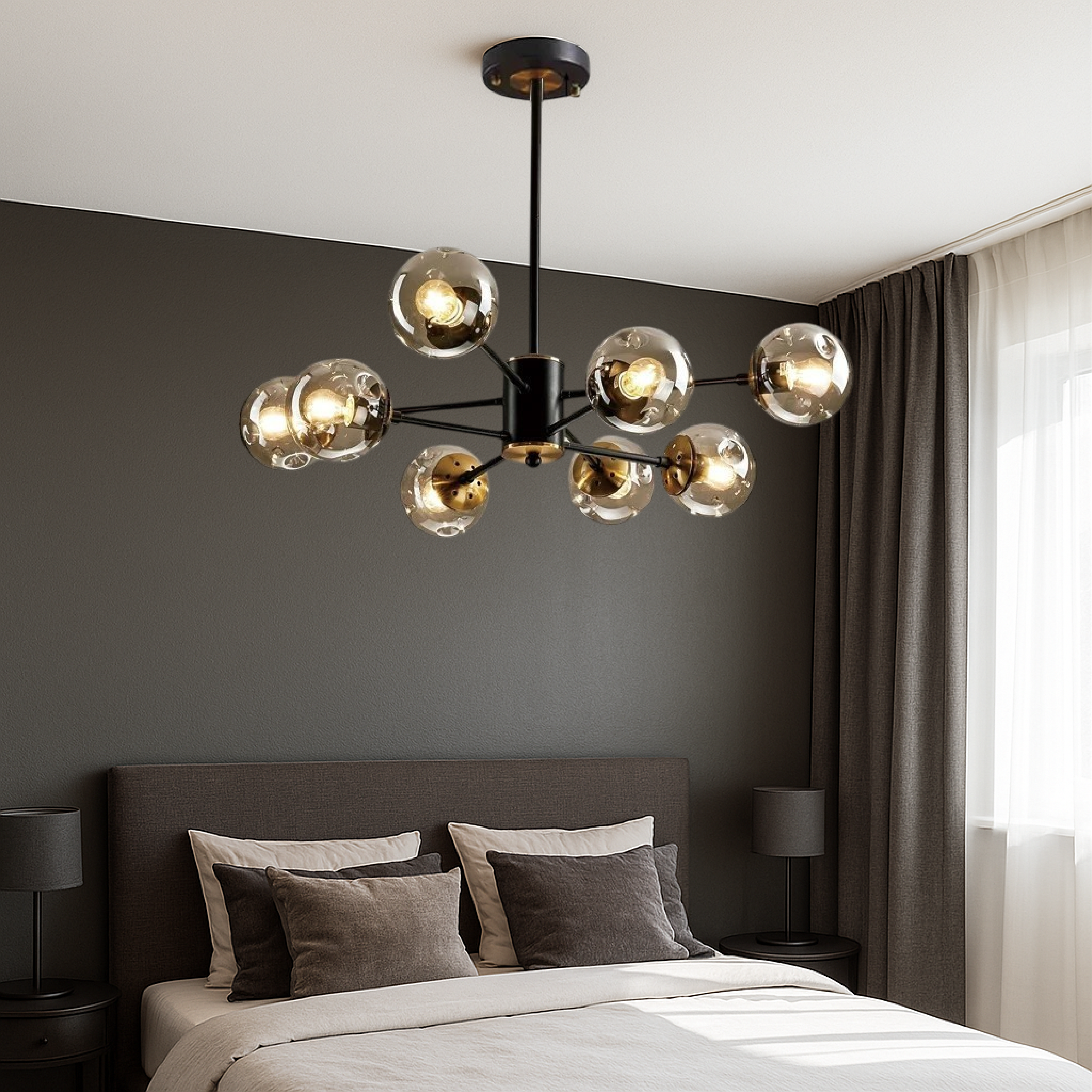 Cyrin | Elegant Scandinavian Style Chandelier 1
