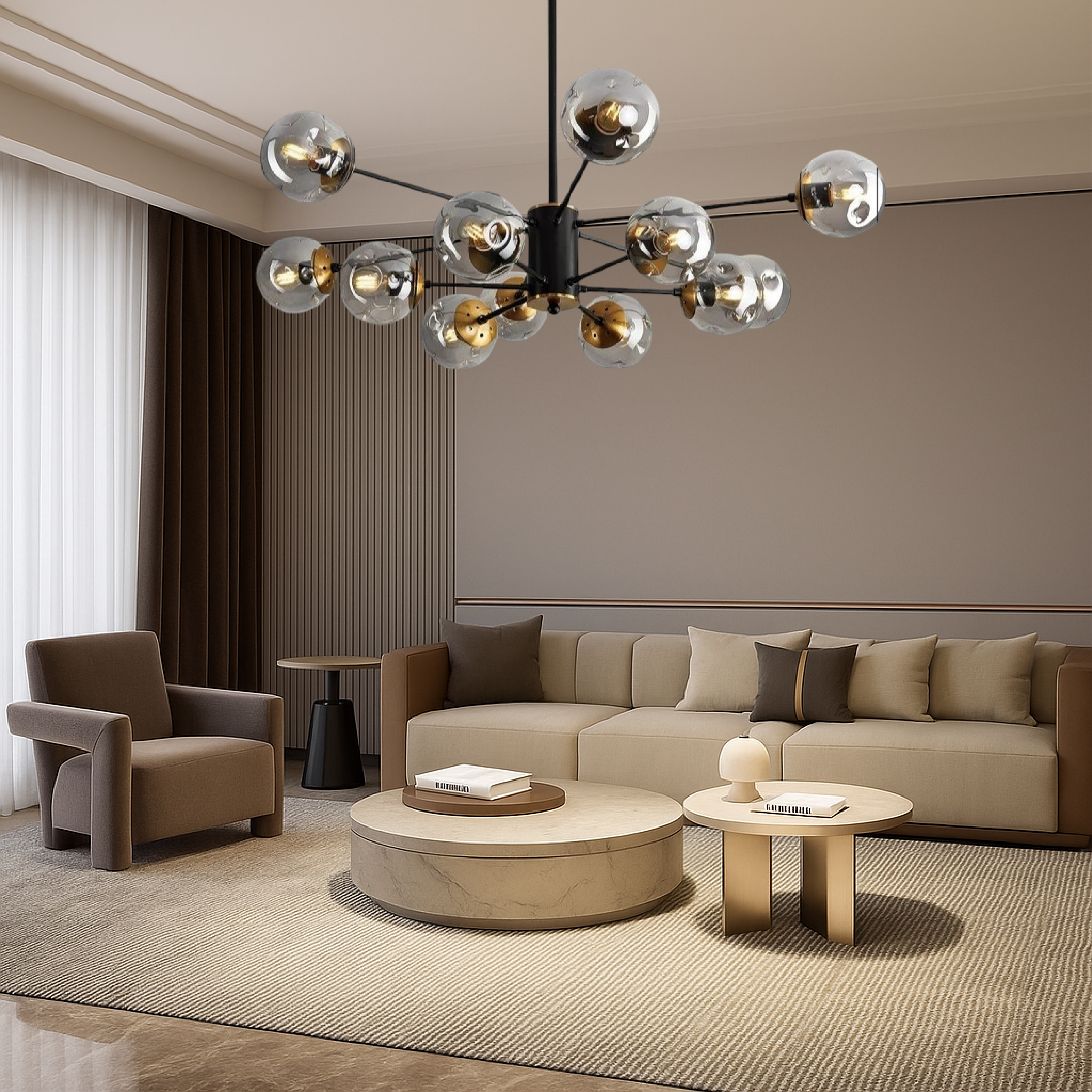Cyrin | Elegant Scandinavian Style Chandelier 3