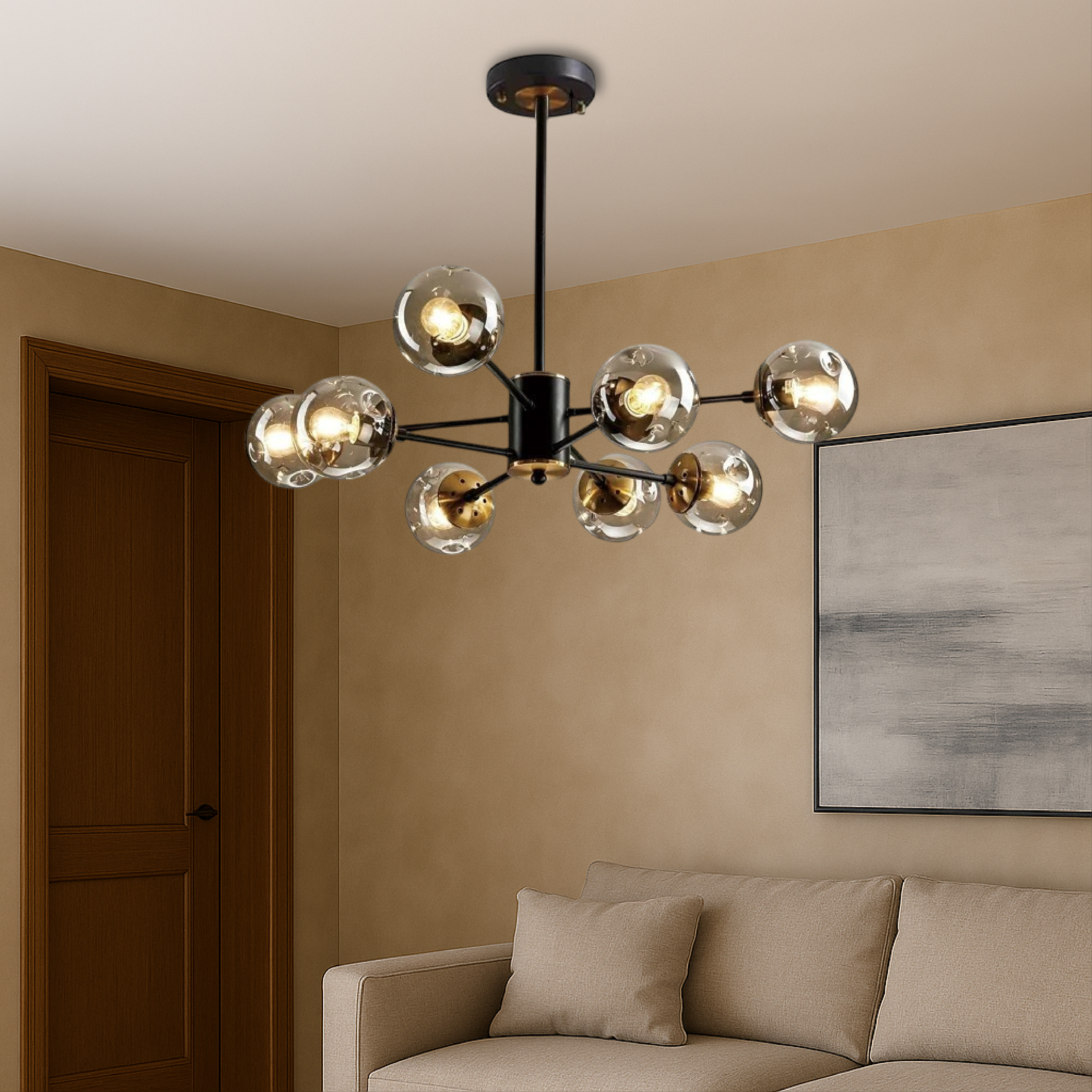 Cyrin | Elegant Scandinavian Style Chandelier 5