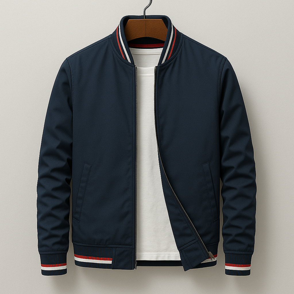 Cyrus | Modern Lightweight Mens Bomber Jacket 0
