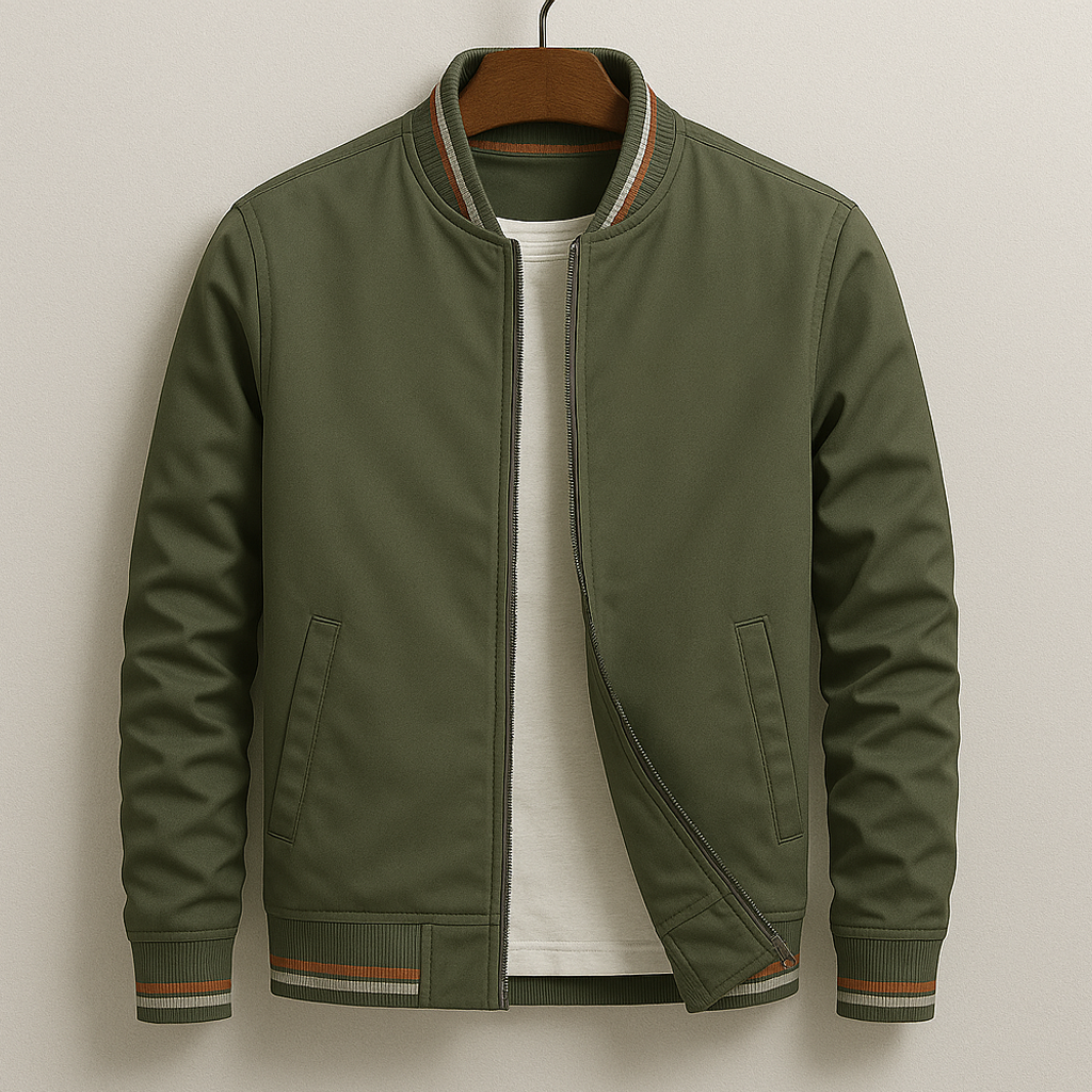 Cyrus | Modern Lightweight Mens Bomber Jacket 1