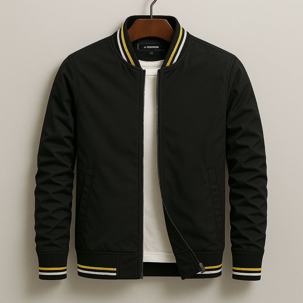 Cyrus | Modern Lightweight Mens Bomber Jacket 4
