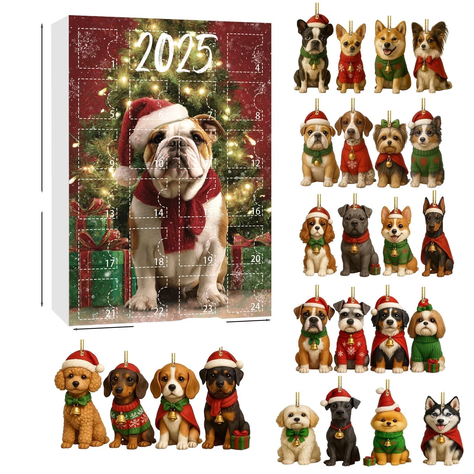 Dachshund Delight | Charming Colorful Advent Calendar for Dog Lovers 7