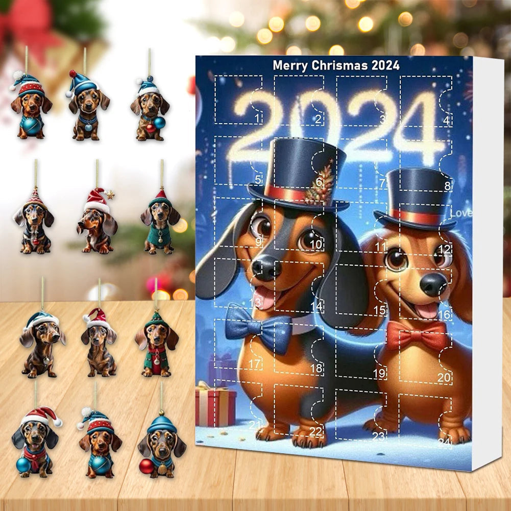 Dachshund Joy | Festive Whimsical Advent Calendar for Dog Lovers 4