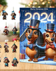 Dachshund Joy | Festive Whimsical Advent Calendar for Dog Lovers 4