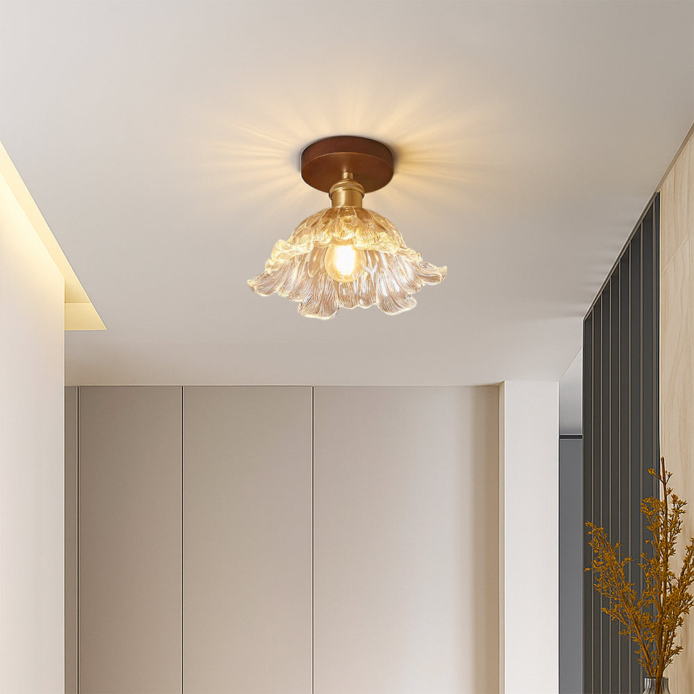 DahliaBloom | Flower Glass Ceiling Lamp for Perfect Interior 2