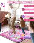 DanceJoy | Interactive Fun Pink Dance Mat for Girls with Scoring Function 3
