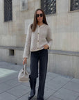 Daphne | Women's Cozy Fleece Button Front Jacket – Warm and Stylish 2
