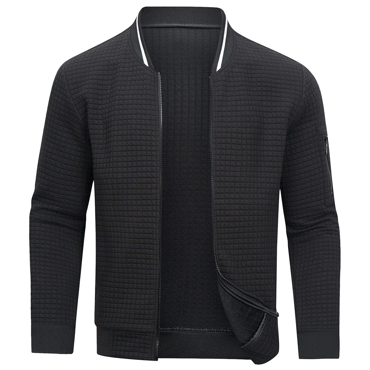 Dario | Cozy Modern Half Zip Sweater with Contemporary Style 0