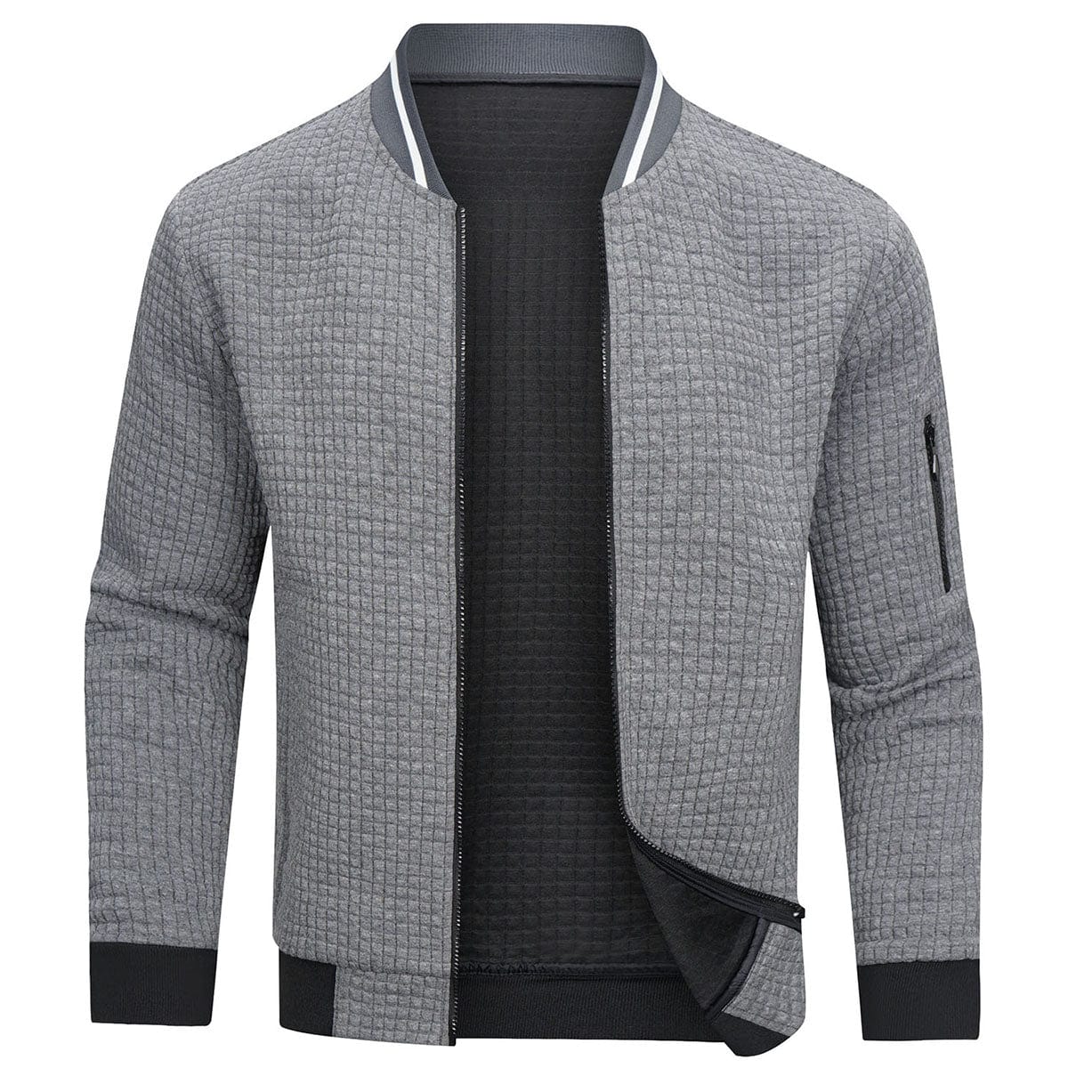 Dario | Cozy Modern Half Zip Sweater with Contemporary Style 3