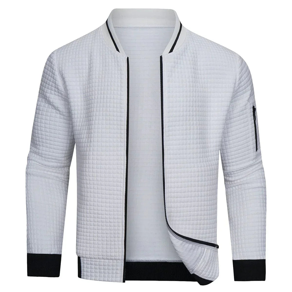 Dario | Cozy Modern Half Zip Sweater with Contemporary Style 4