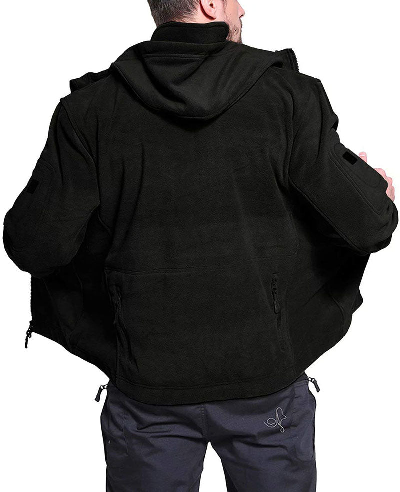 Darius | Comfortable Men’s Windproof Fleece Jacket for Cold Weather 2
