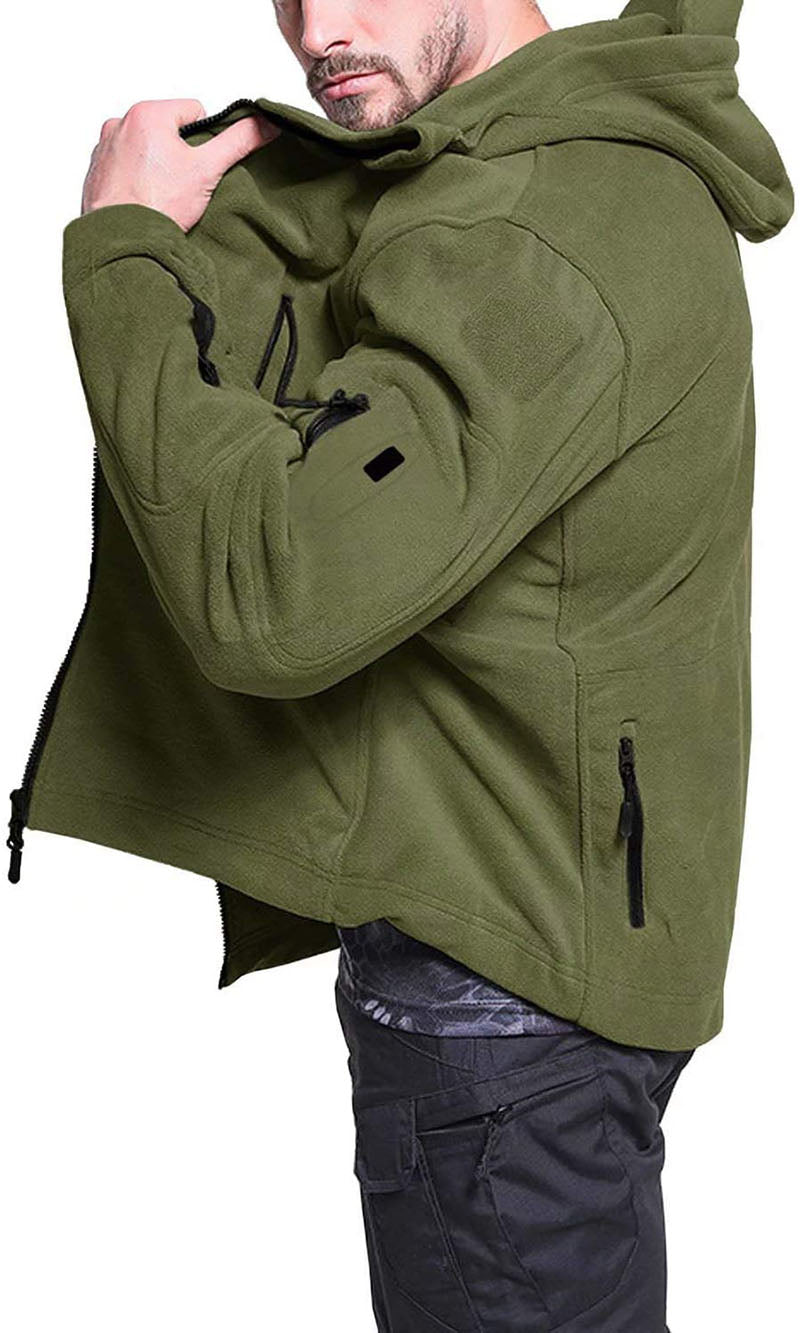 Darius | Comfortable Men’s Windproof Fleece Jacket for Cold Weather 5