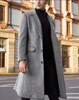 Dean | Long Overcoat for Men with Sleek and Contemporary Silhouette 2