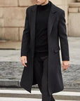 Dean | Long Overcoat for Men with Sleek and Contemporary Silhouette 3