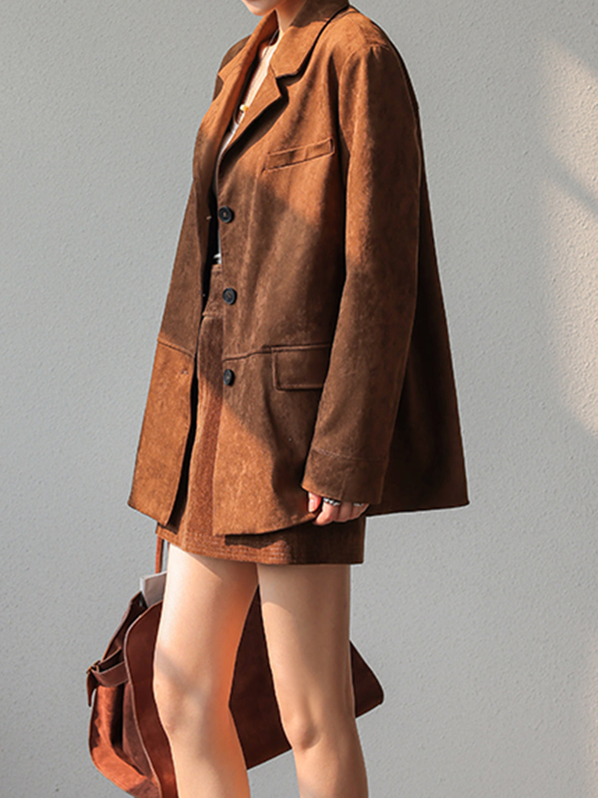 Denise | Vintage Suede Blazer 4