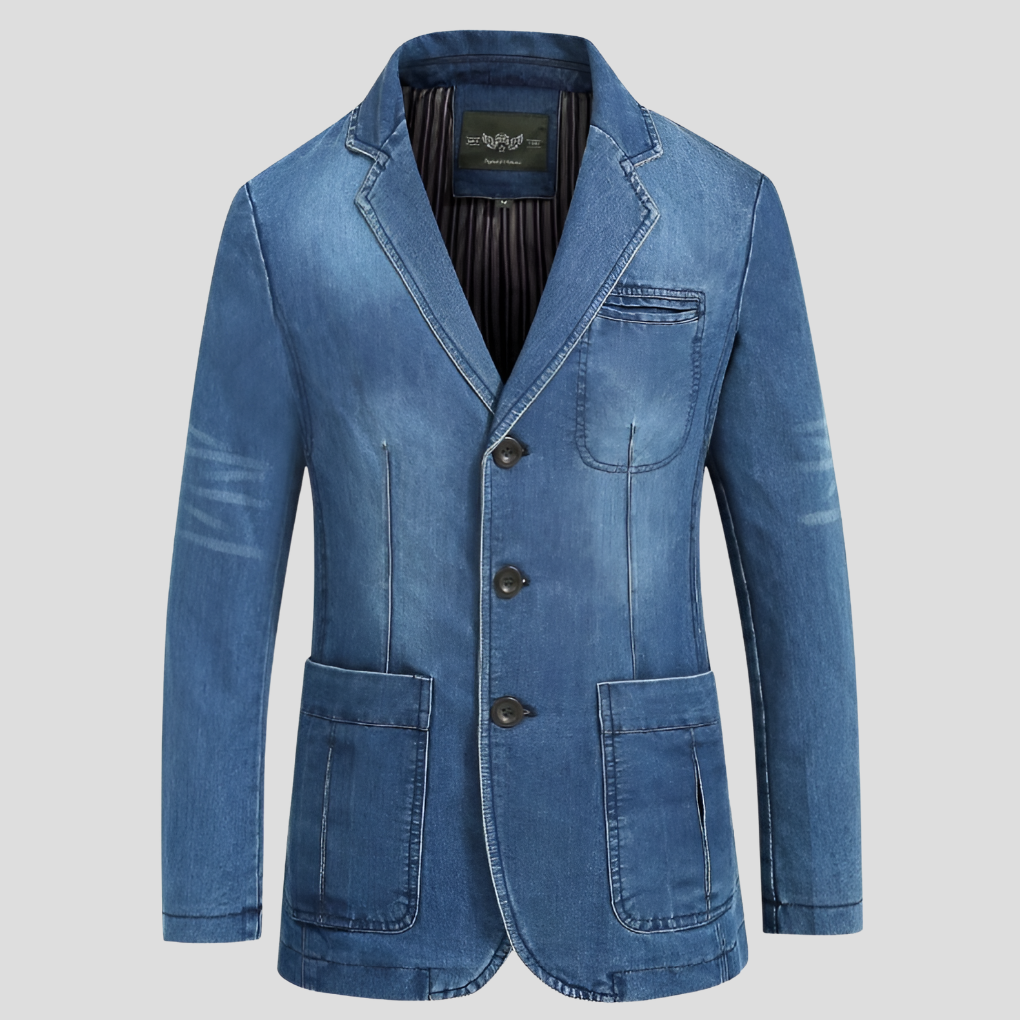 Denrix | Modern Denim Jacket for Men with Vintage Edge 1