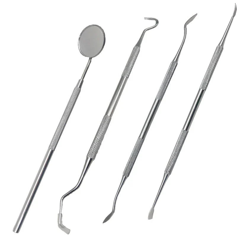 DentEase | Stainless Steel Dental Tools Set – Tartar Remover for Home Use 4