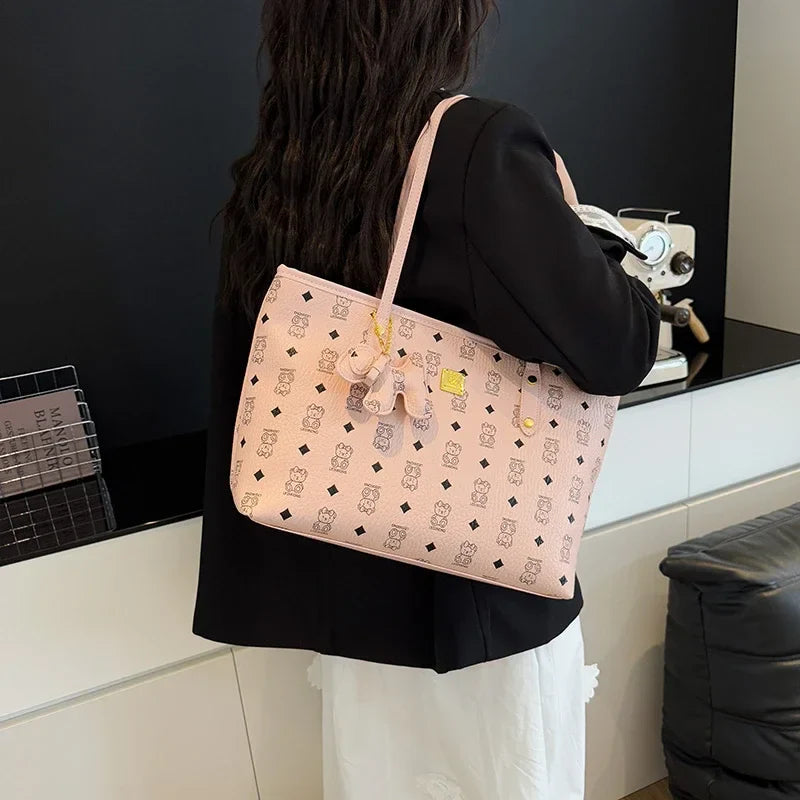Designer Paris Fashion Crossbody Bag High-End Minimalist Leather Tote Vintage Inspired Commuter Purse Women Elegant Shopper 9