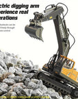 DiggerMaster | RC Excavator with 11 Functions – Realistic Construction Vehicle Toy 2