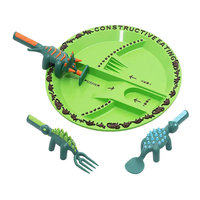 DiggerWare | Engaging Fun Children&#39;s Mealtime Tableware Set 10
