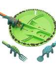 DiggerWare | Engaging Fun Children's Mealtime Tableware Set 10