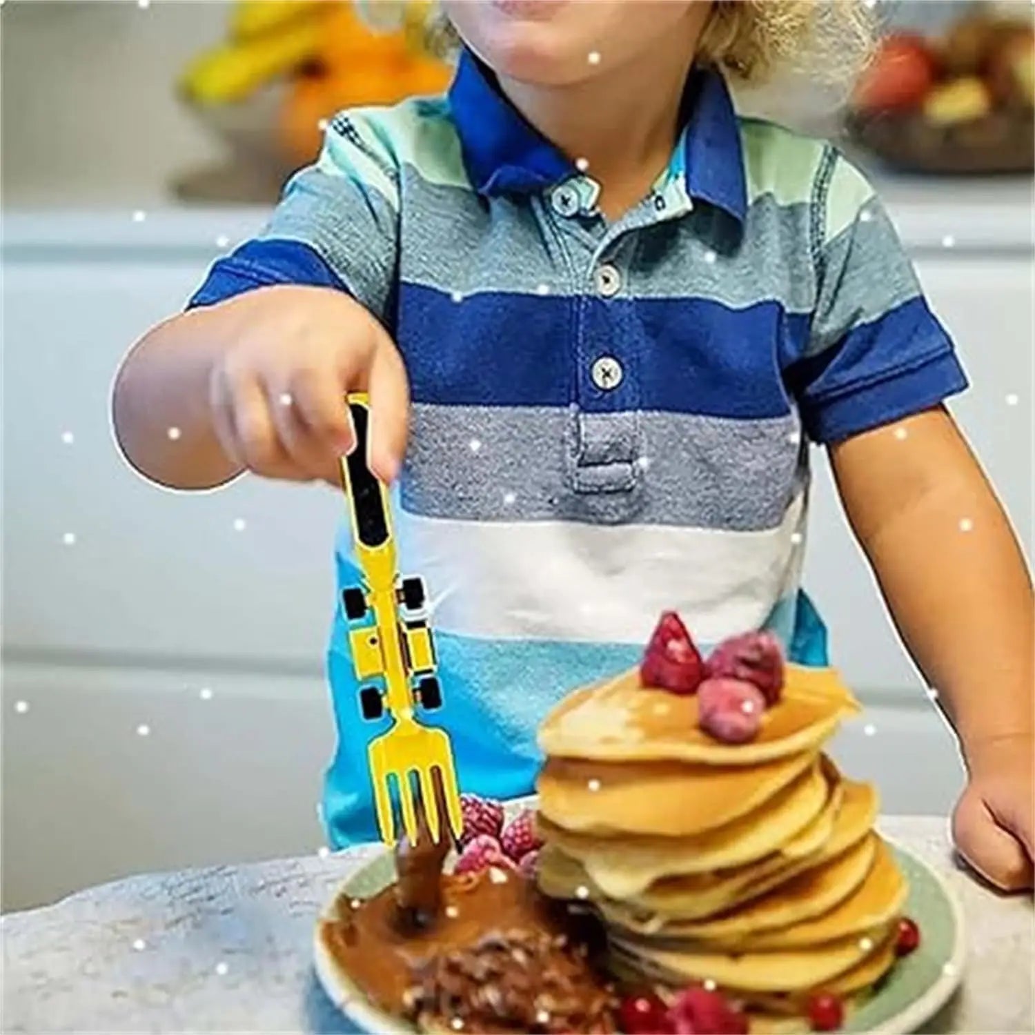 DiggerWare | Engaging Fun Children&#39;s Mealtime Tableware Set 7