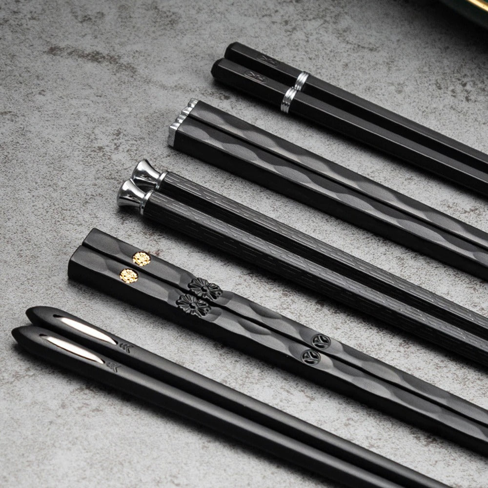 DineLux | Elegant Sophisticated Alloy Chopstick Set 0