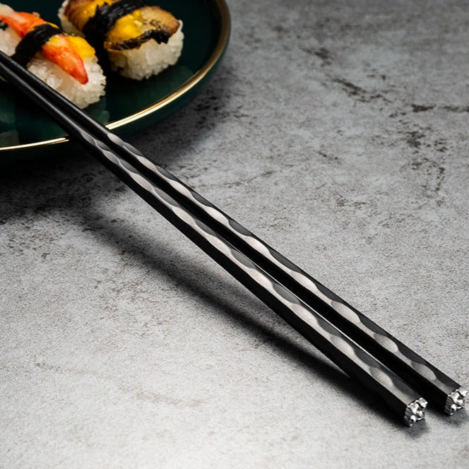 DineLux | Elegant Sophisticated Alloy Chopstick Set 5