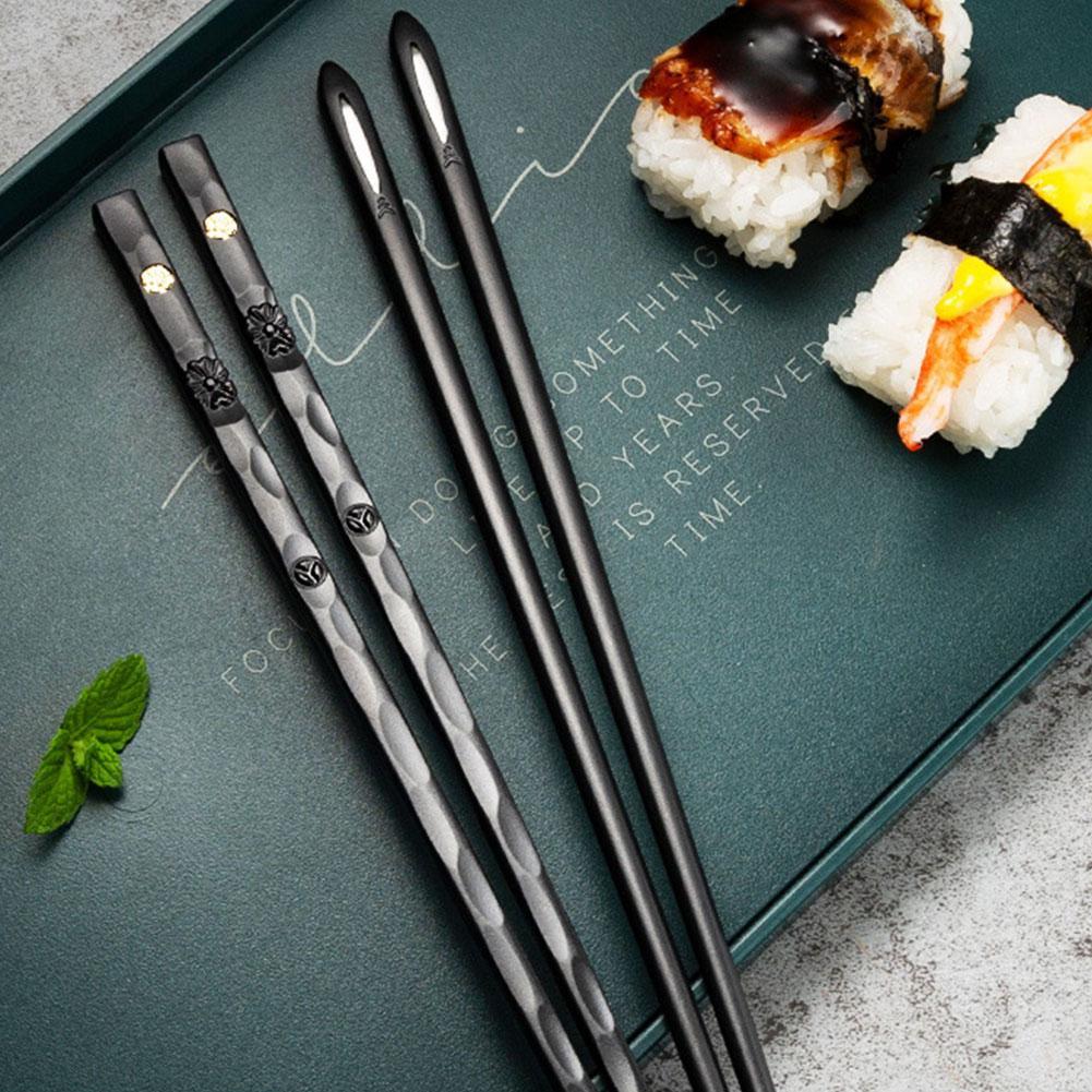 DineLux | Elegant Sophisticated Alloy Chopstick Set 7